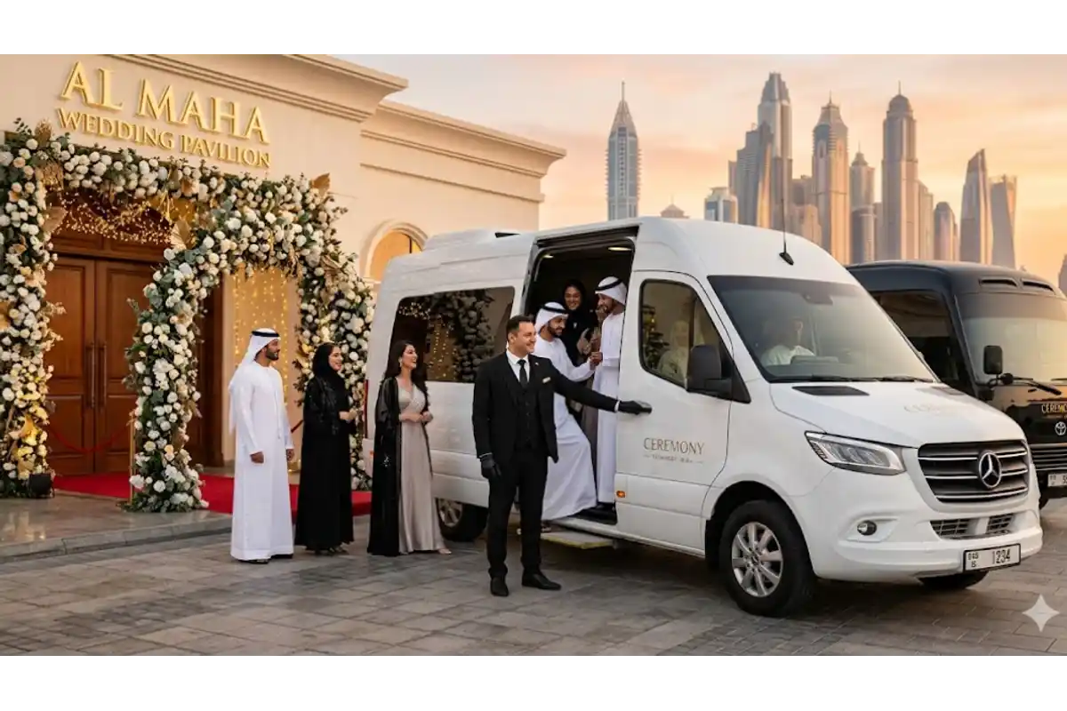 Reliable ceremony transport service in Dubai